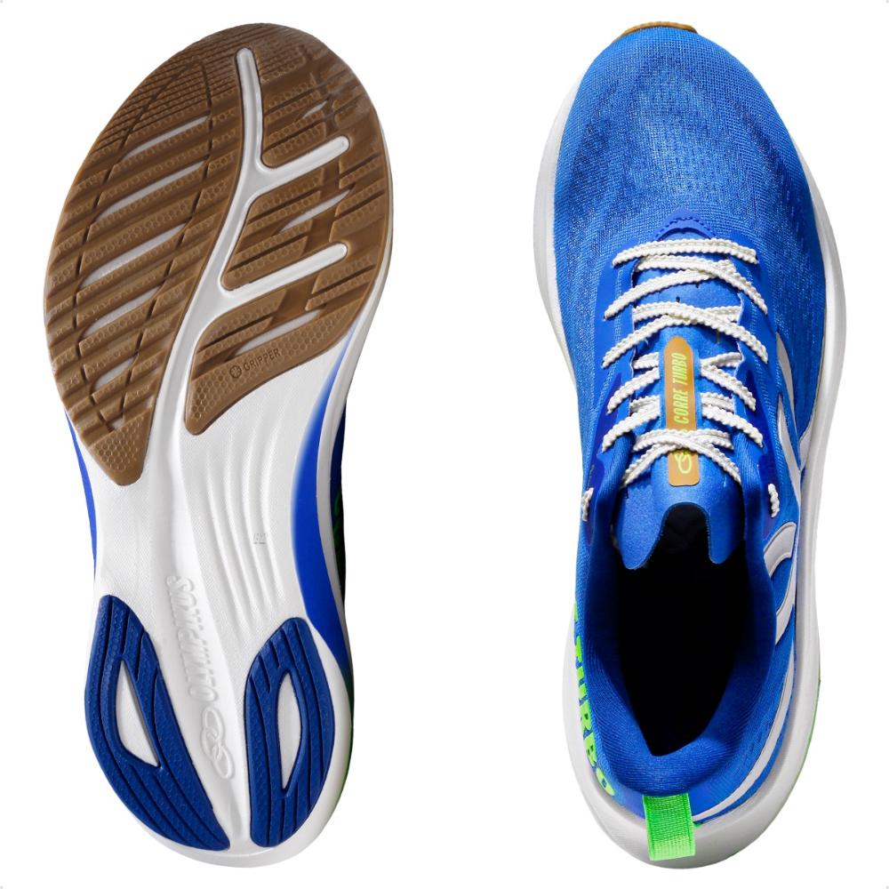 Tênis Olympikus Corre Turbo Unissex Azul / Verde - 40