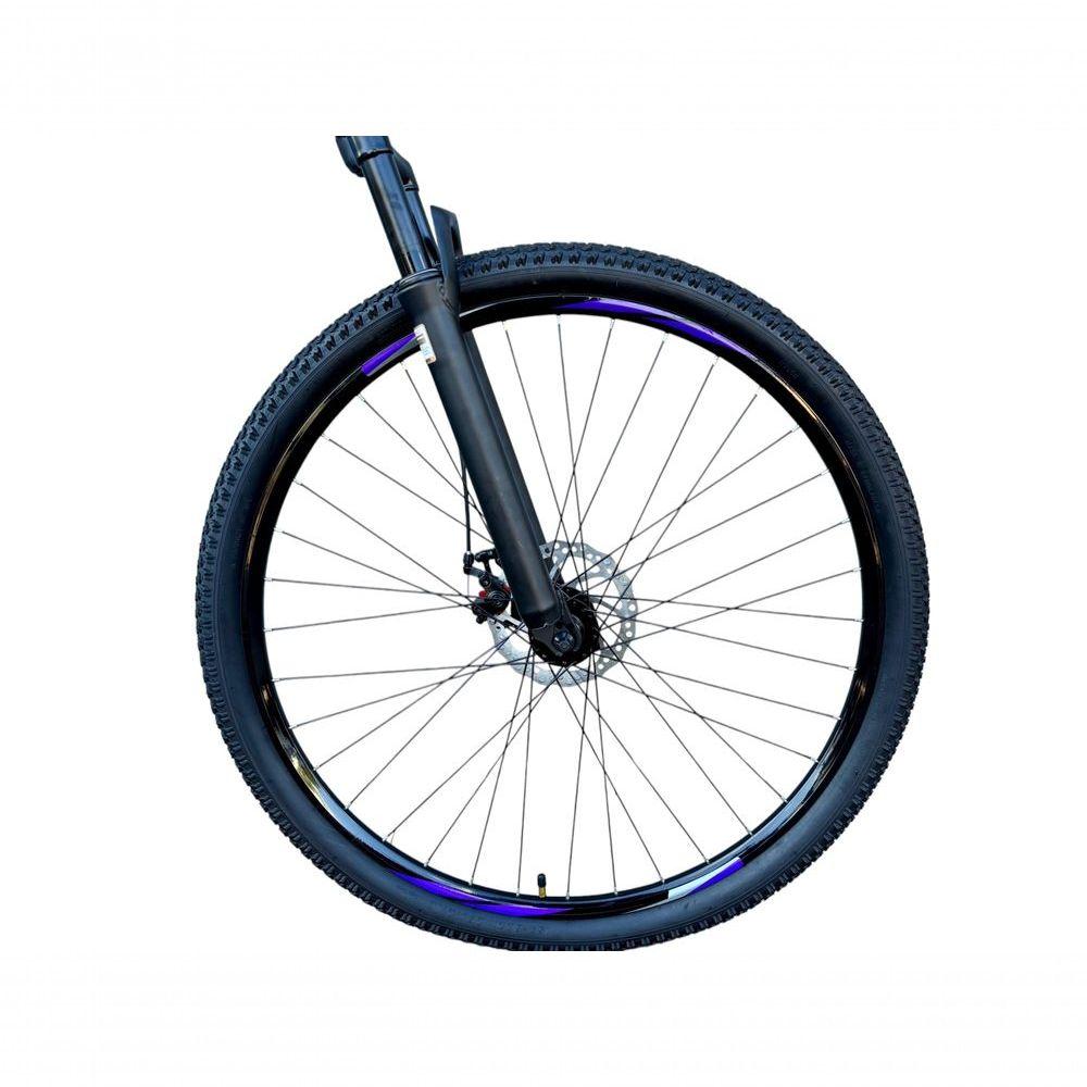 Miniatura Bicicleta Aro 29 Gta Start Feminina Mtb Aluminio 21v Freio A Disco Hidraulico Garfo Suspensão - Azul/roxo Tam.15
