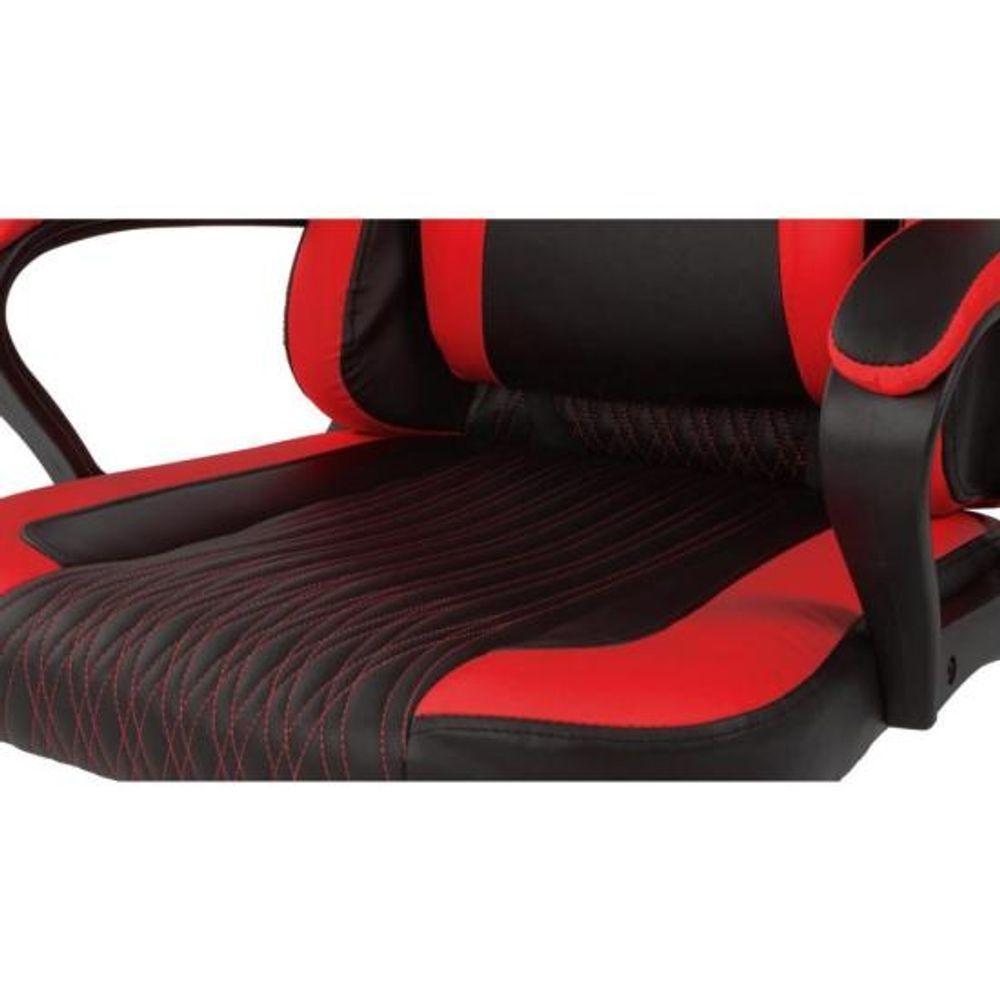 Cadeira Gamer Fortrek Vickers Preta-vermelha