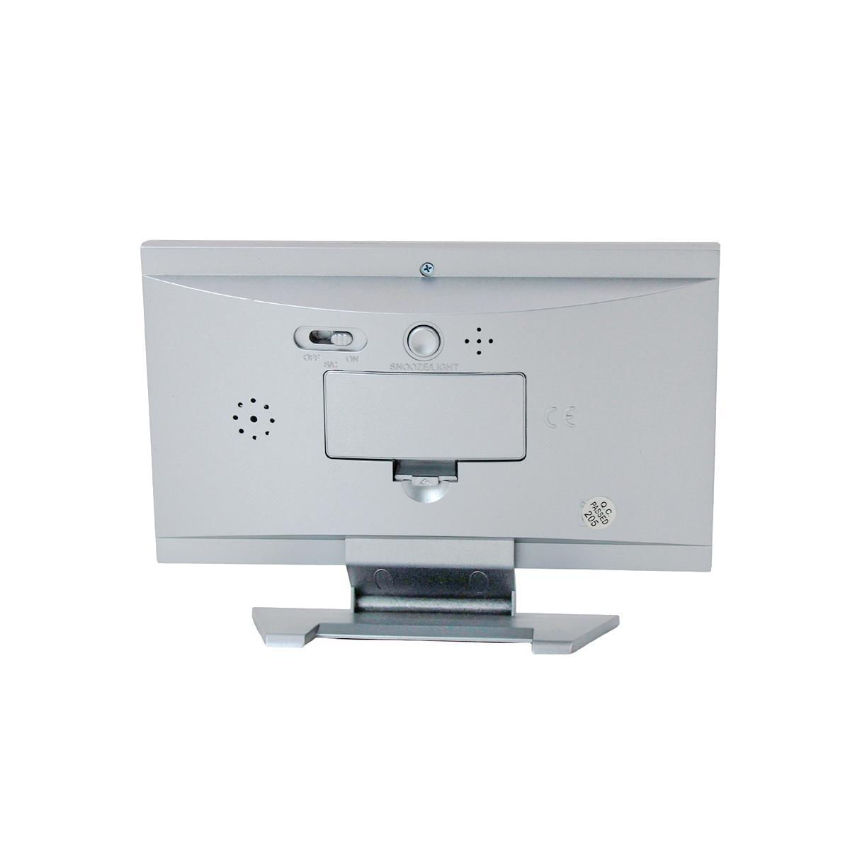 Miniatura Relógio Mesa Digital - Lcd Led Despertador