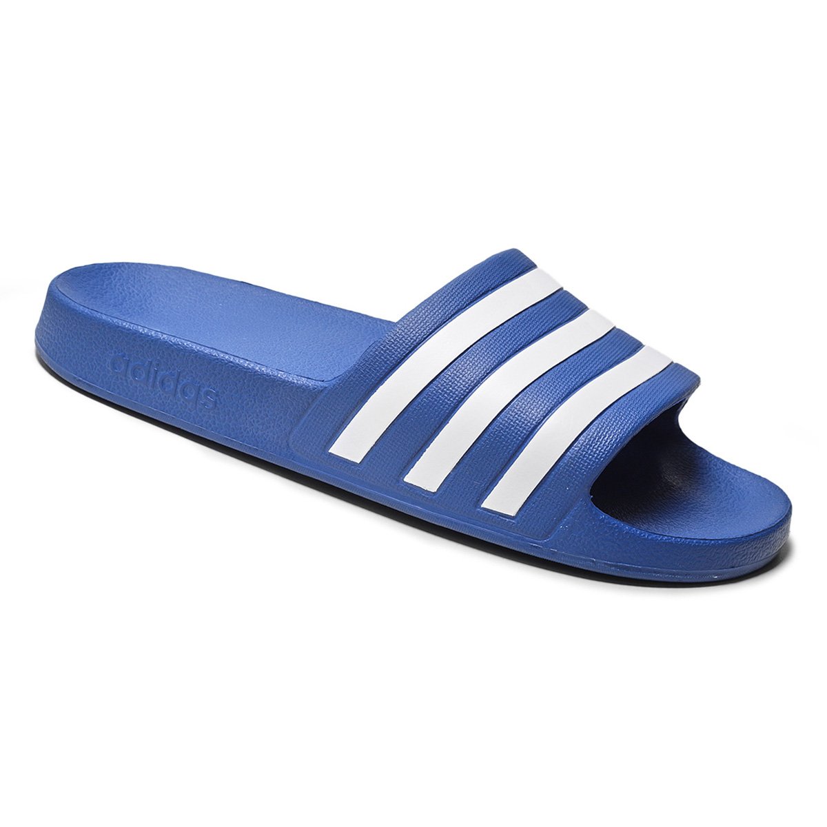 Miniatura Chinelo Adidas Adilette Unissex Azul+Branco - 34/35