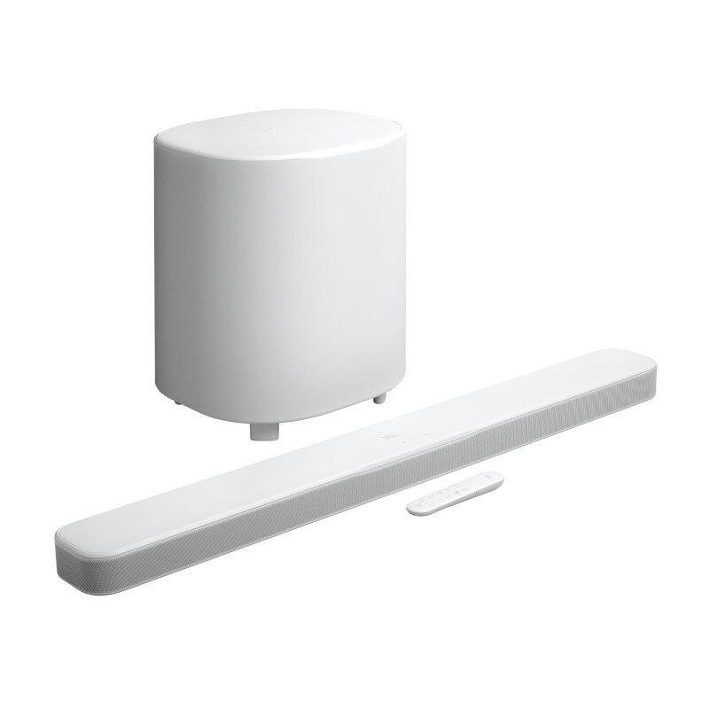 Miniatura Soundbar JBL BAR 500MK2 5.1 canais MultiBeam e Dolby Atmos Branca