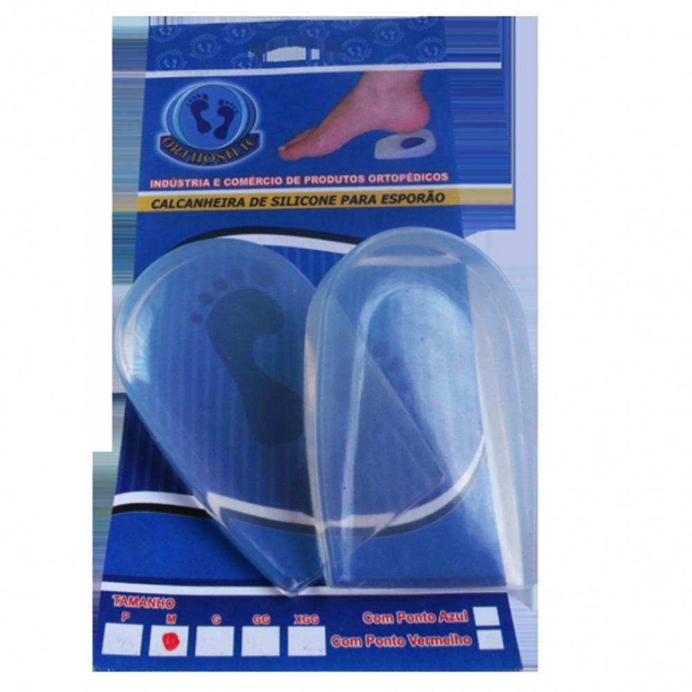 Miniatura Palmilha Para Esporão Tendinite Fascite Plantar De Silicone Palmilha ortopédica - Orthosilic - Silicone - 2001 - G 39 - 41