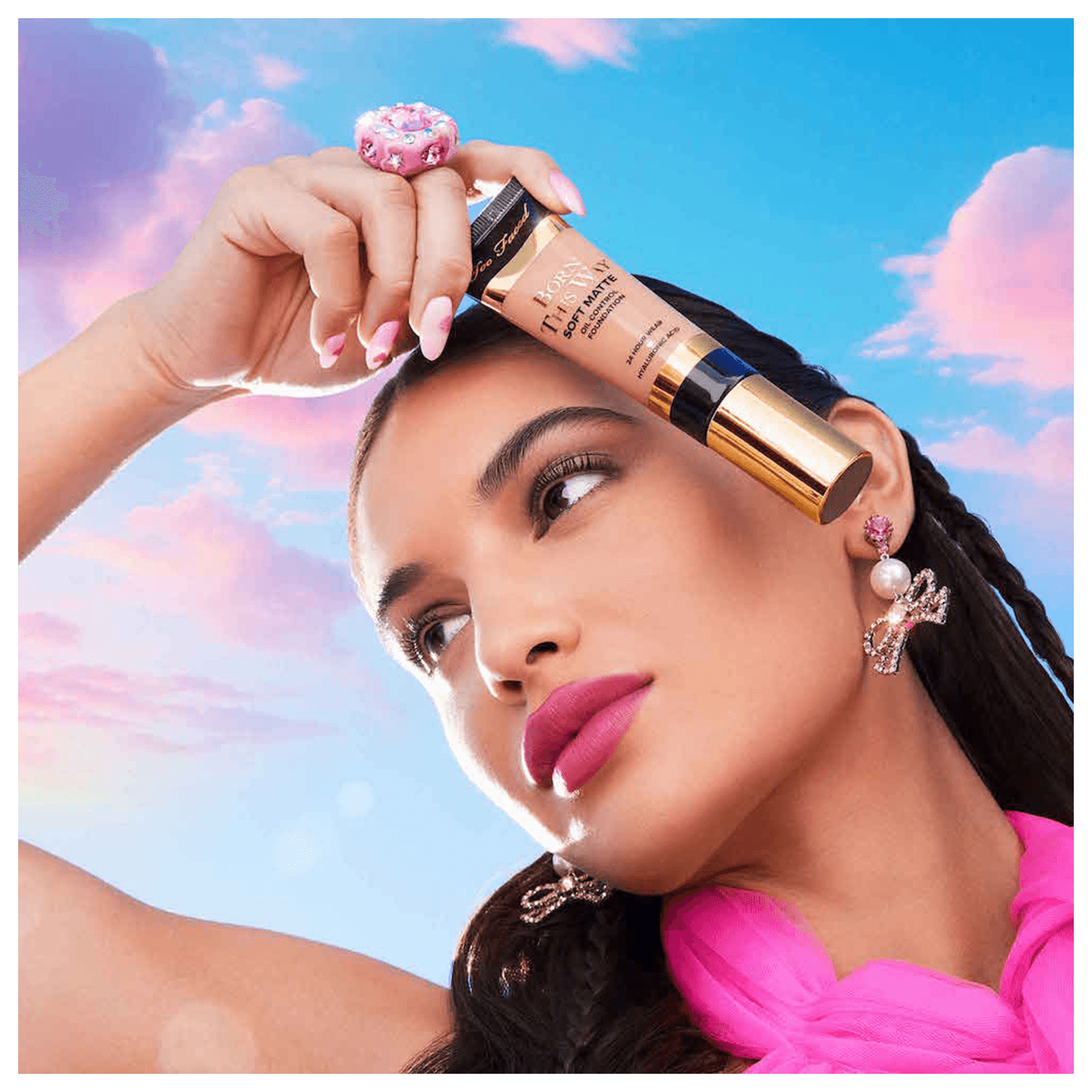 Too Faced Born This Way Soft Matte Foundation Snow - Base Líquida 30ml