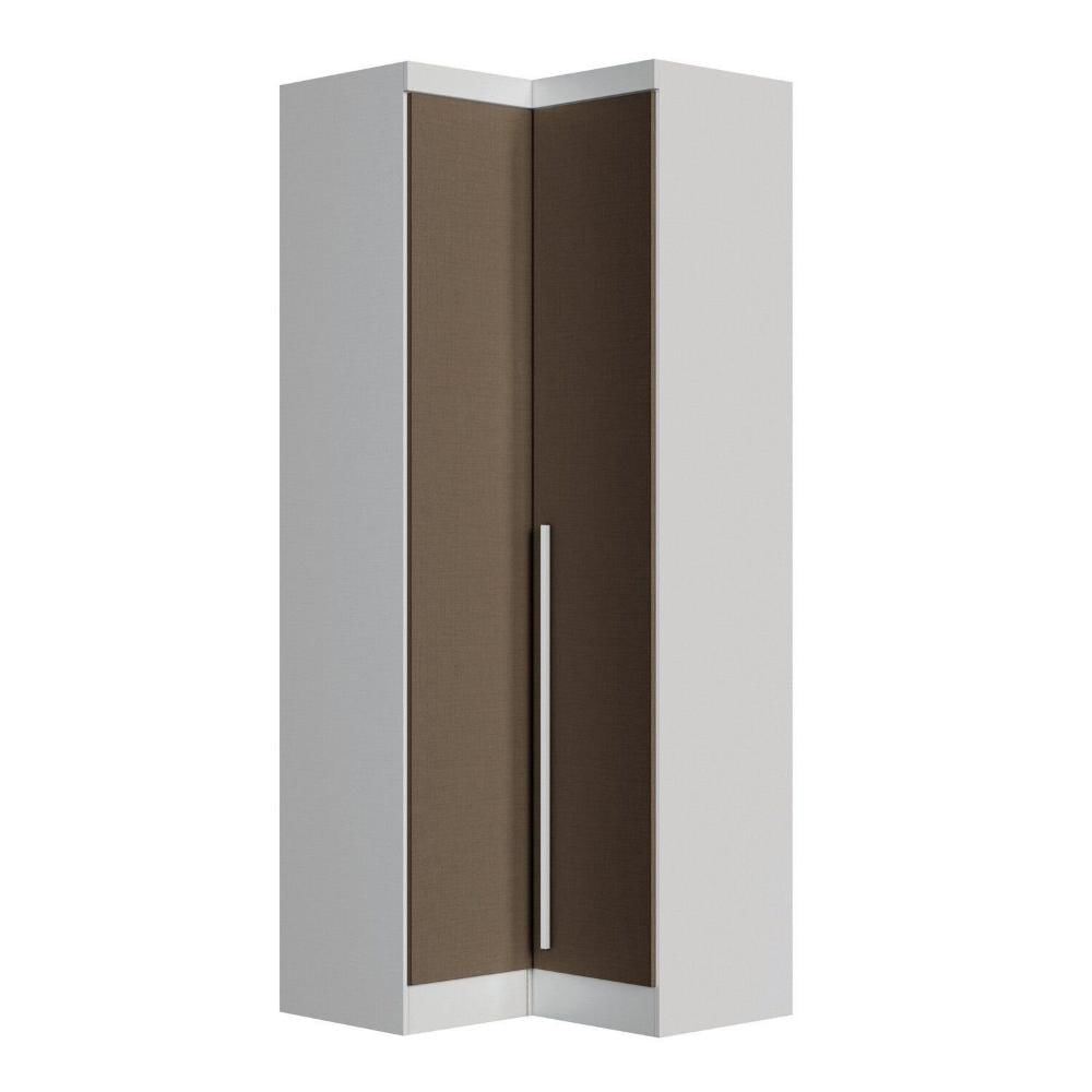 Guarda-roupa Infantil Modulado 6 Peças Infinity Branco Line/Duna