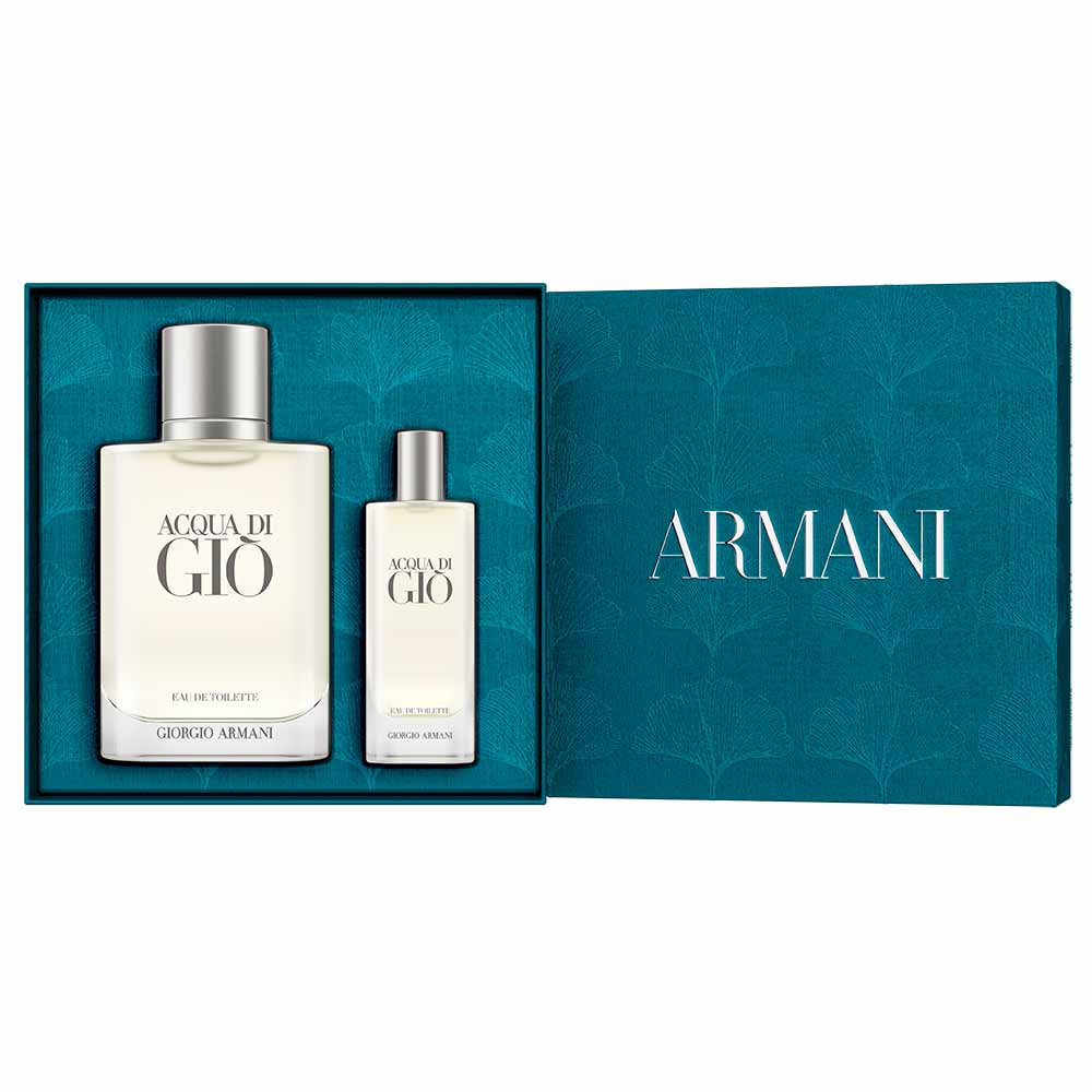 Miniatura Coffret Giorgio Armani Acqua di Giò Kit - Perfume Masculino - EDT + Travel Size Kit