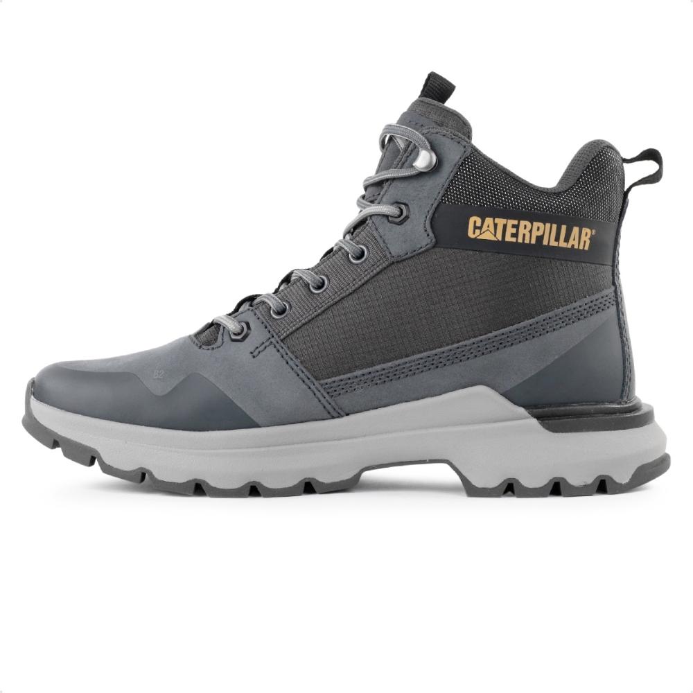 Miniatura Bota Caterpillar Original Colorado Sneaker Masculina Cinza / Marinho - 38