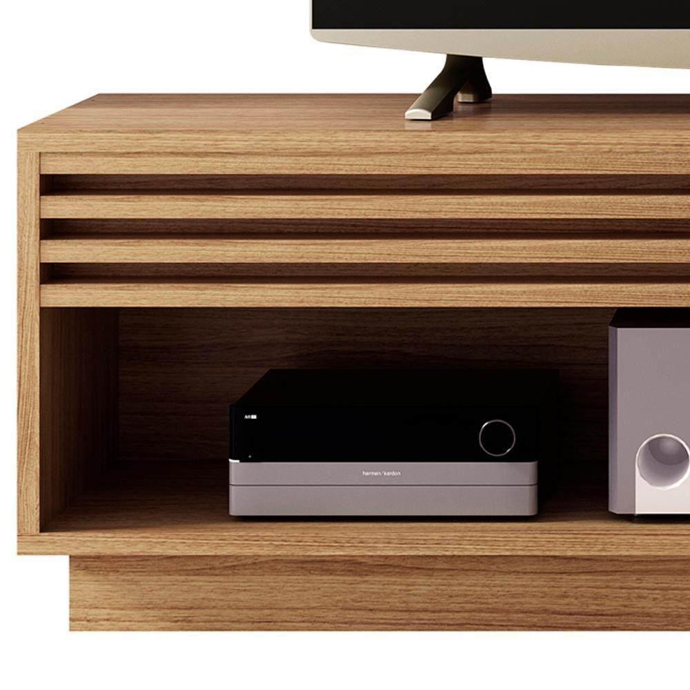 Miniatura Rack 2 Gavetas Corrediças Telescopicas Ra2000 Natural Tecno Mobili Natural