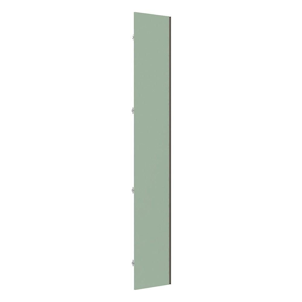 Miniatura Porta Lateral Para Roupeiro 4 Portas Champagne Verde