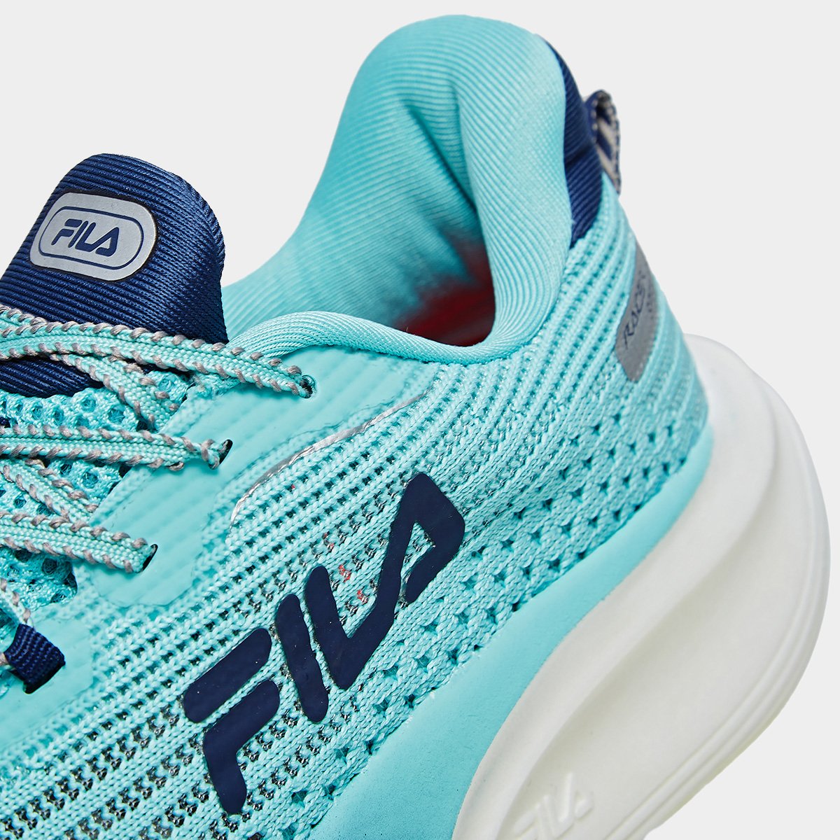 Tênis Fila Racer Speedzone Feminino Azul+amarelo - 34