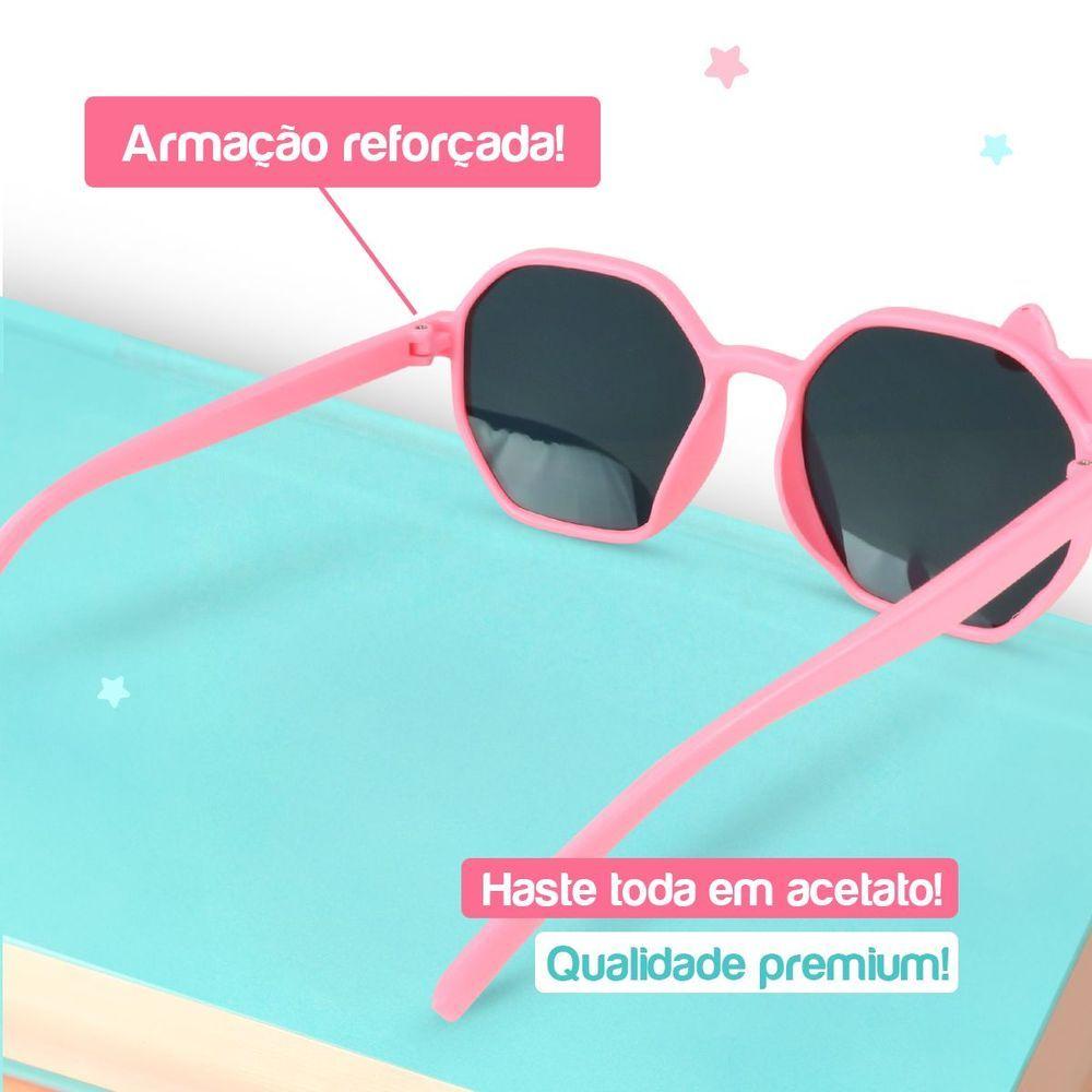 Miniatura Oculos Sol Infantil Barbie Rosa Menina Vintage Retro