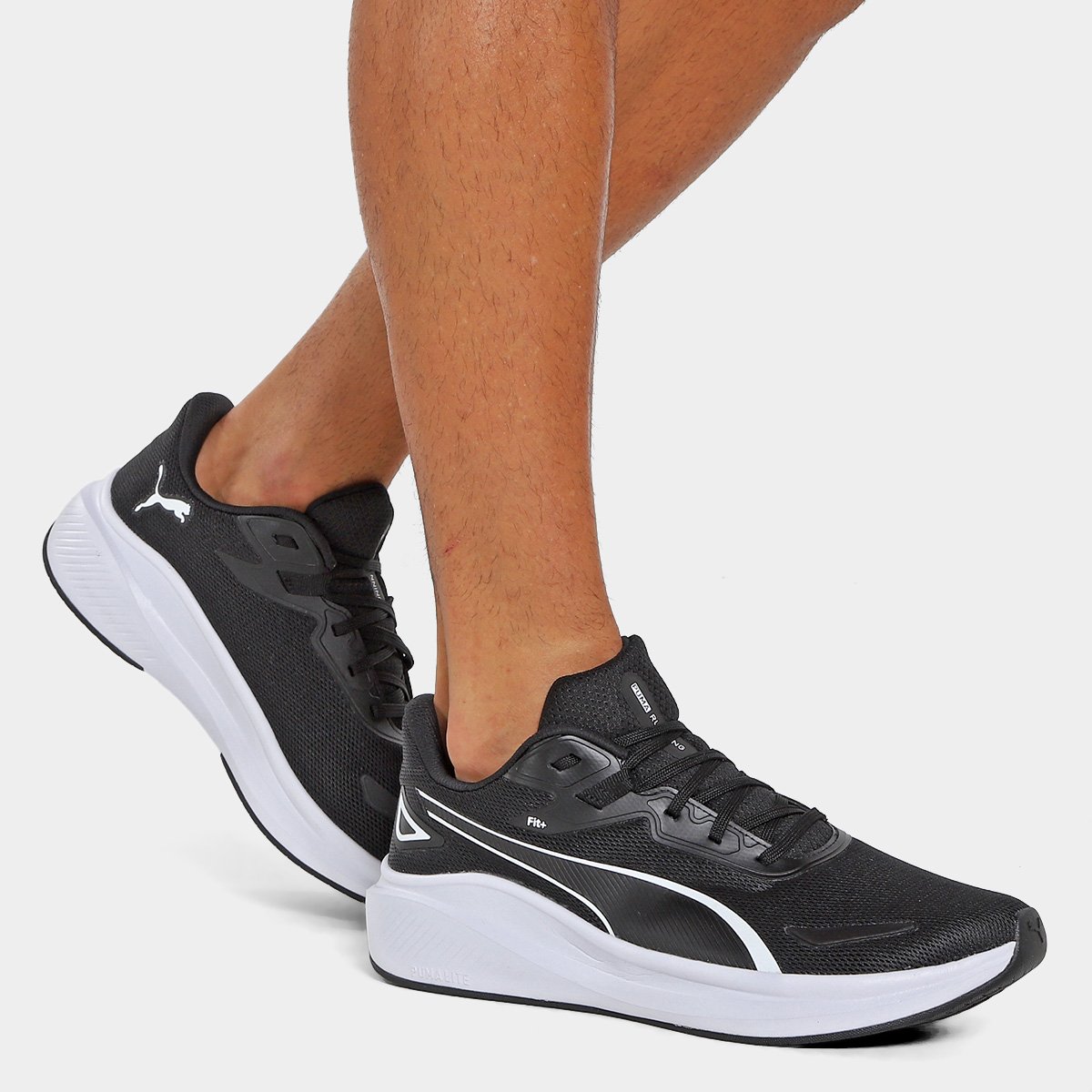 Miniatura Tênis Puma Skyrocket Lite Unissex Preto+Branco - 40