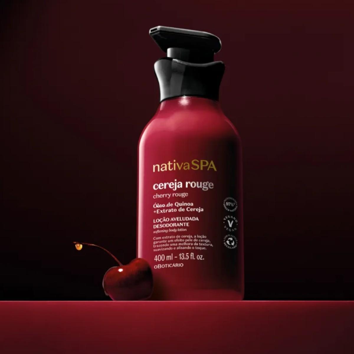 Miniatura Nativa Spa Cereja Rouge Hidratante Corporal 400Ml Boticário