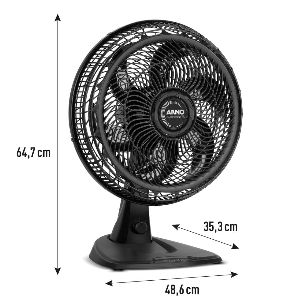 Miniatura Ventilador de Mesa Arno 6 Pás X-TREME 6 VE60 - 40cm 220V
