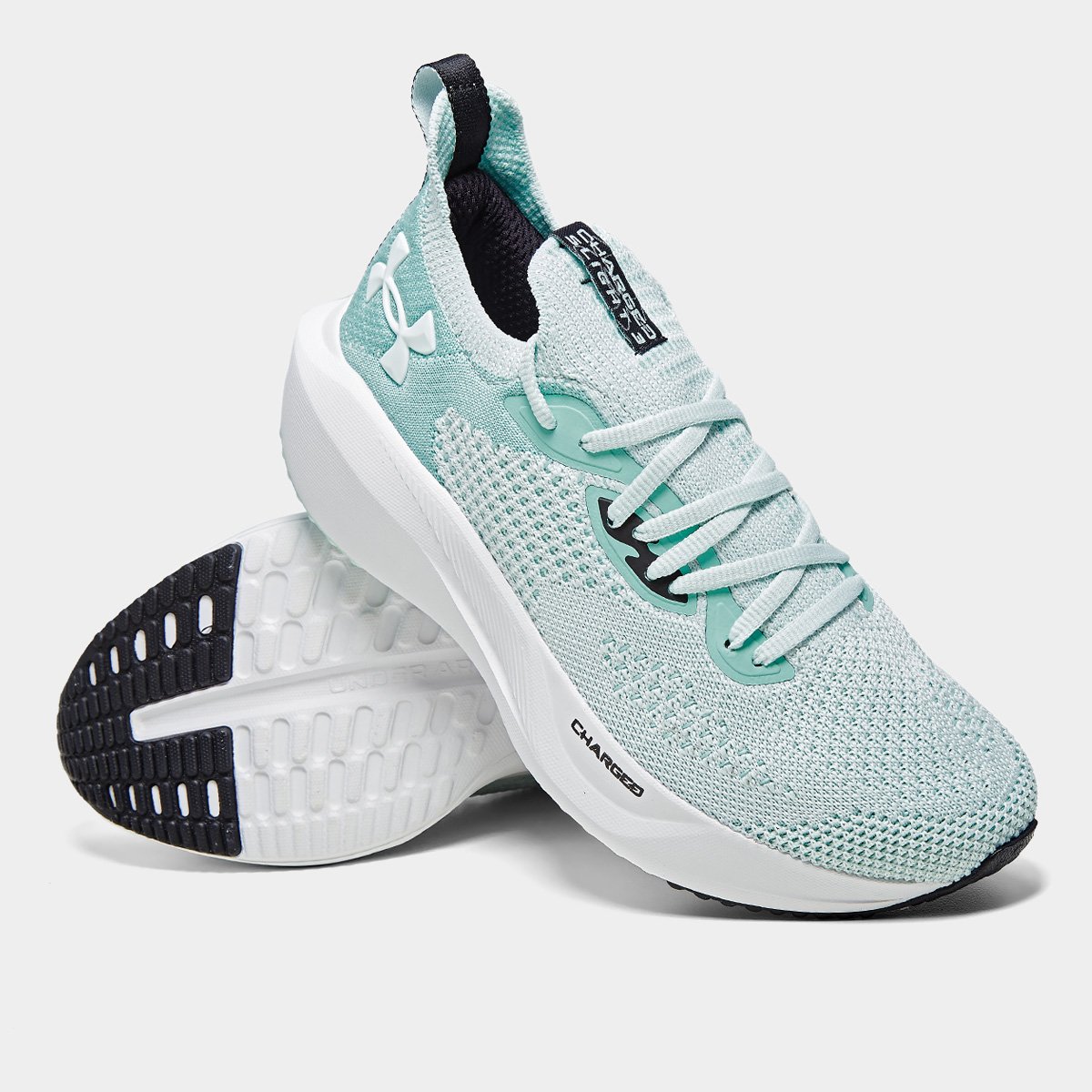 Miniatura Tênis Under Armour Ch.Slight 3 Masculino Verde - 34