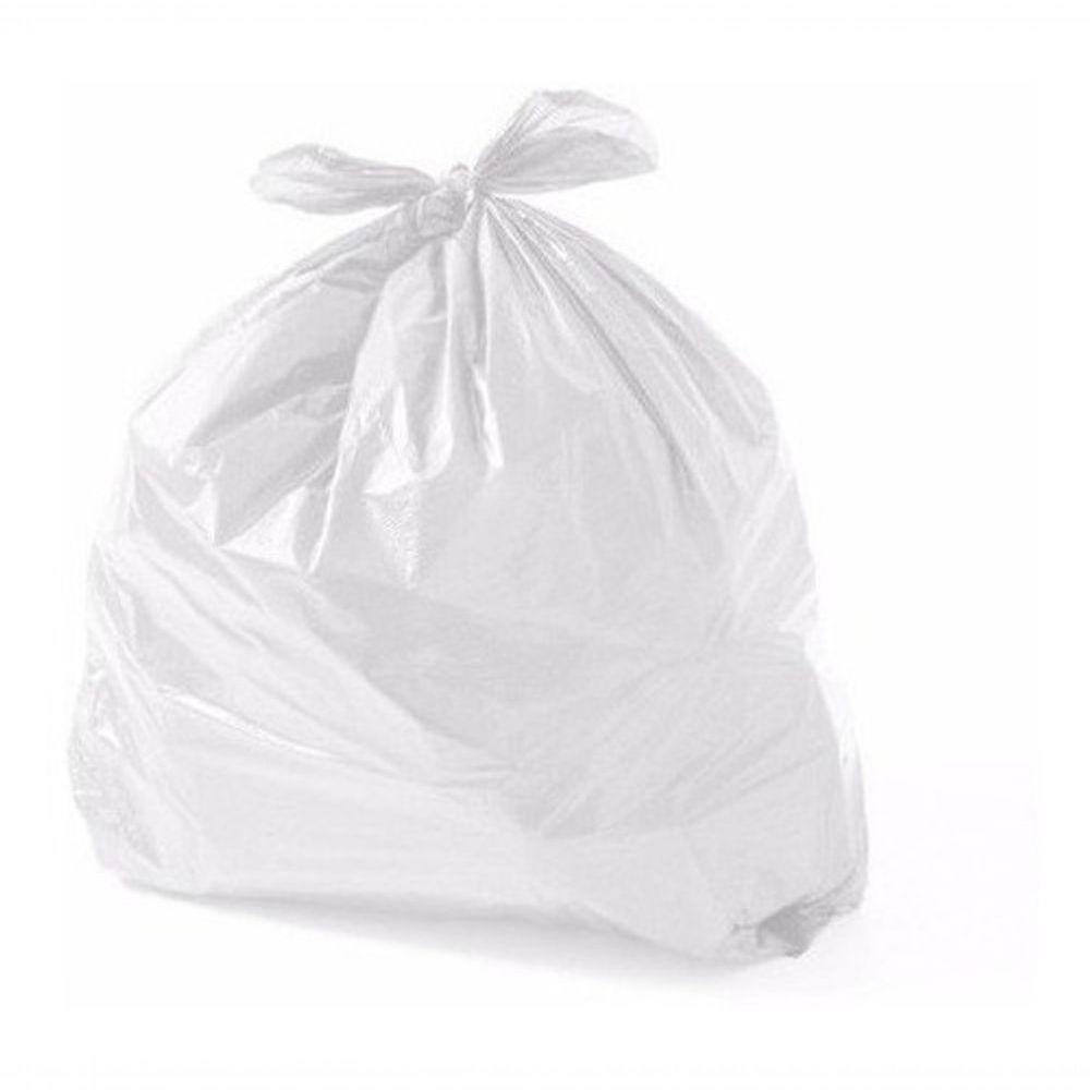 Miniatura Saco De Lixo 60 Litros Colorido Branco Comum 100 Unid.