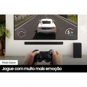 Soundbar Samsung HW-B550 410W Bluetooth 2.1 Canais Dolby Black