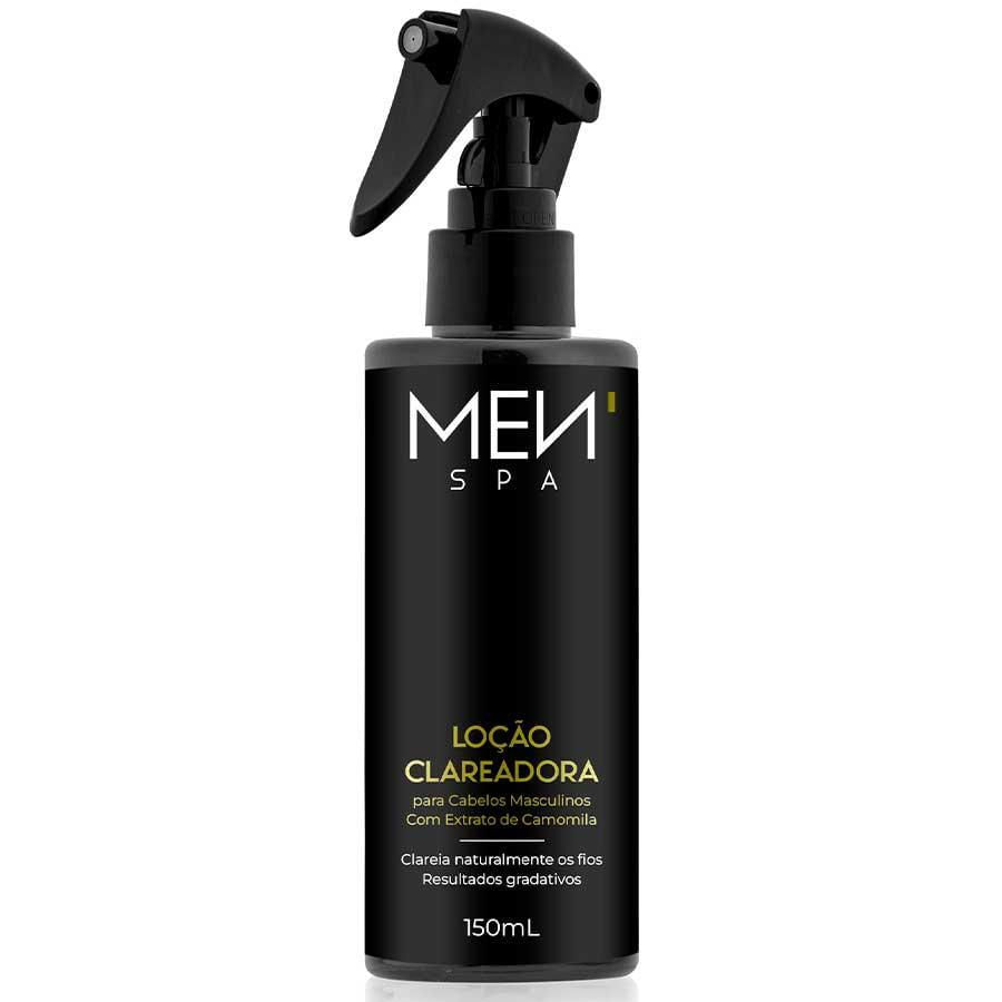 Miniatura Loção Clareadora Para Cabelo E Barba Masculino 150Ml Menspa
