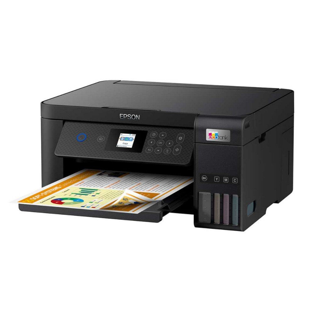 Miniatura Impressora Multifuncional EcoTank L4260 USB Wireless Wi-Fi Epson Preto - Bivolt