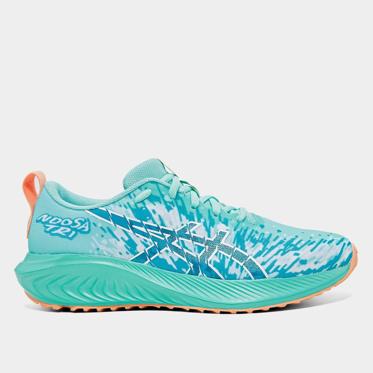Miniatura Tênis Asics Gel Noosa Tri 16 GS Unissex Azul+Verde - 34