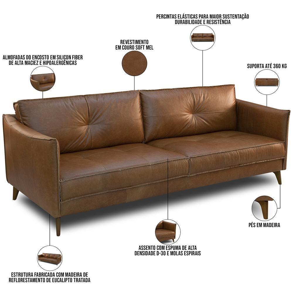 Sofá 3 Lugares Para Sala De Es… | Shopping do Inter, image size:1000x1000