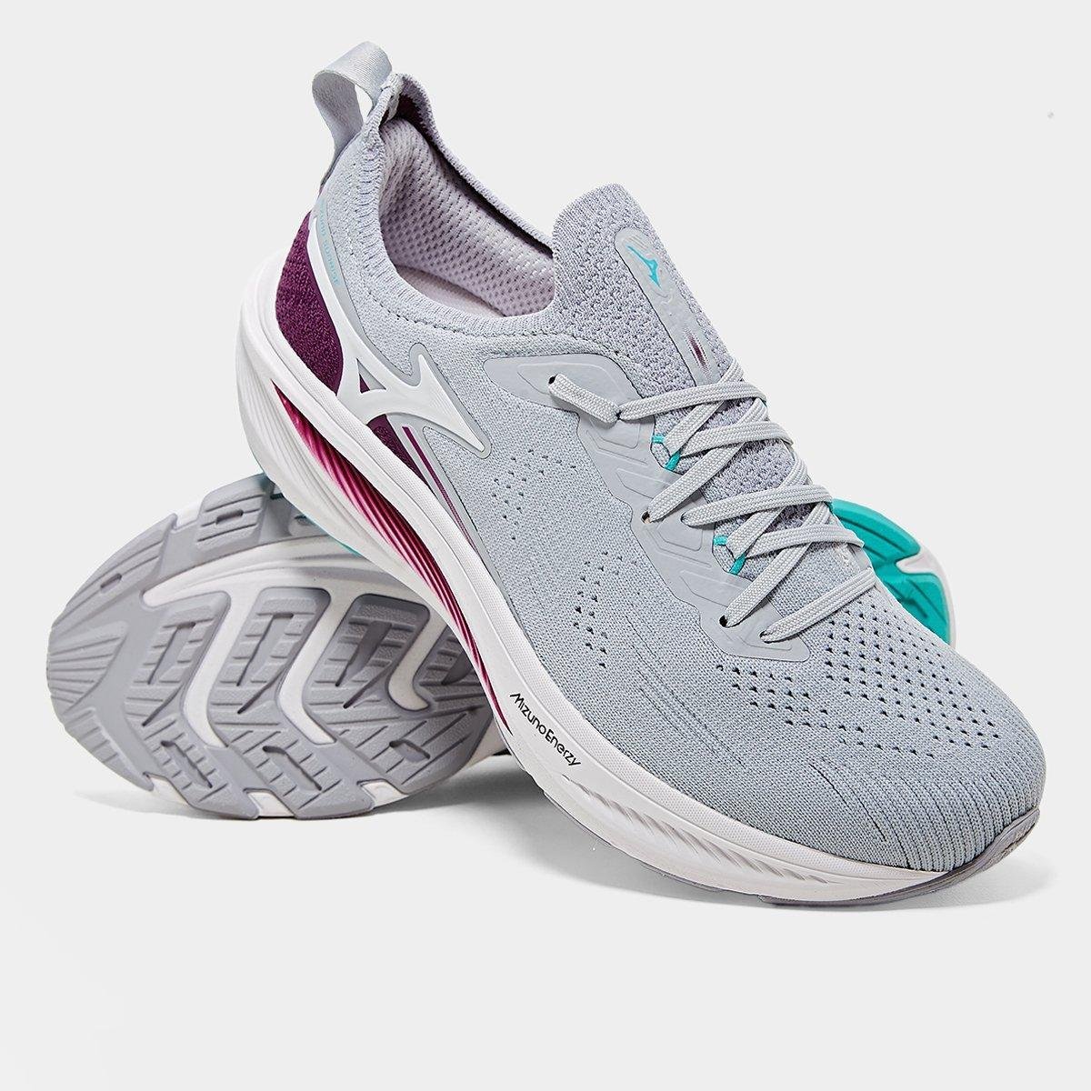Miniatura Tênis Mizuno Sunrise Feminino Cinza - 34