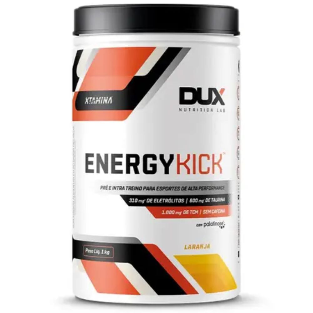 Miniatura Pre e Intra Treino Energy Kick Dux Xtamina Sabor Laranja 1Kg