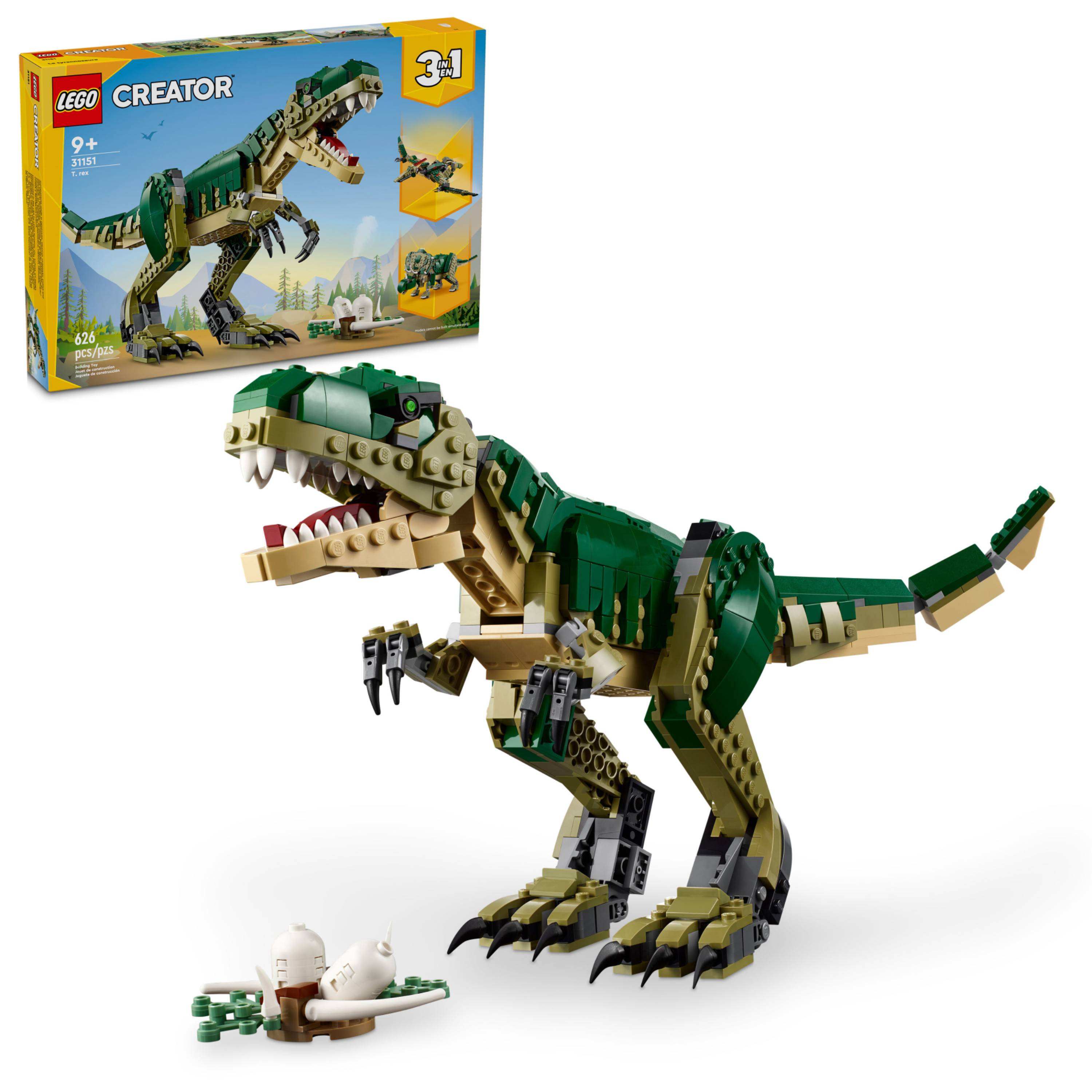 Miniatura LEGO Creator 3 em 1 - T Rex