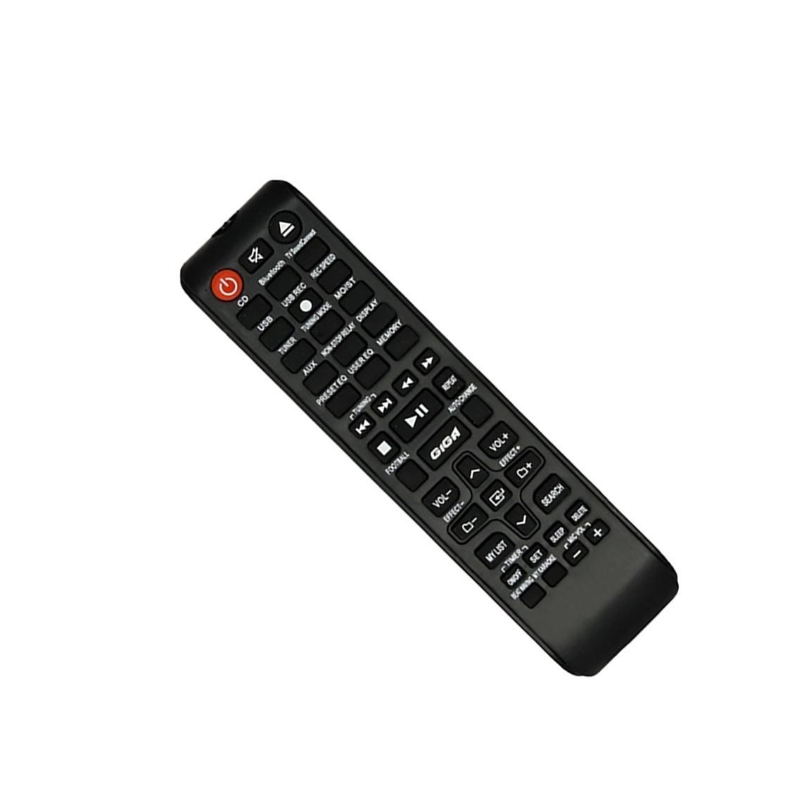 Miniatura Controle Remoto Para Som Samsung Giga Mx-F630 Compatível