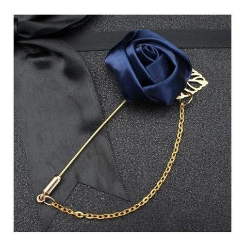 Lapela Broche De Tecido Terno Casamento Noivo Padrinho Flor