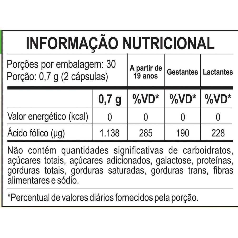 Miniatura Kit 5 Metilfolato Unilife 60 Cápsulas 350mg