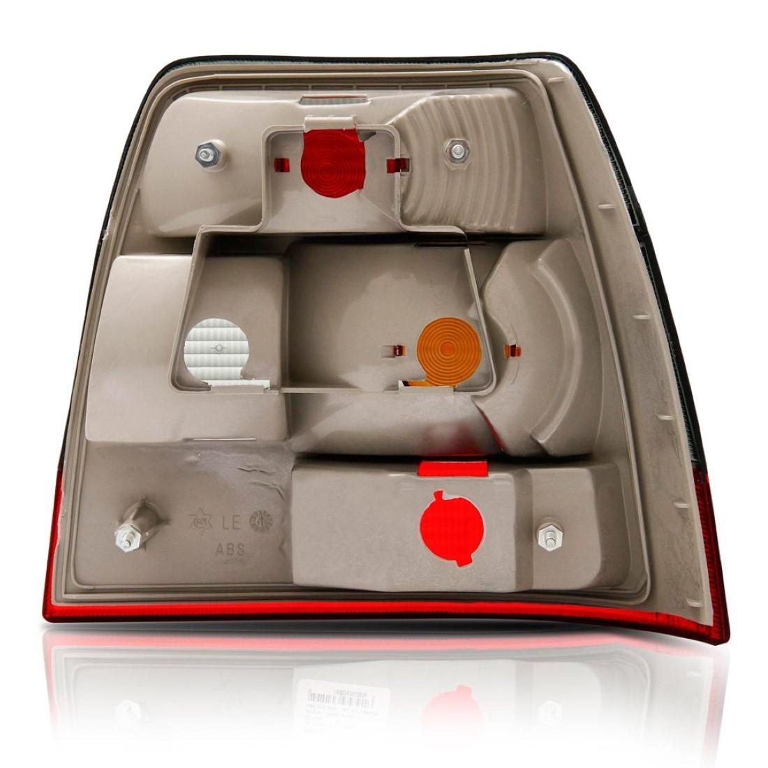 Miniatura Kit Lanterna Fume Monza Tubarao 91 A 95 + Par Piscas Cristal