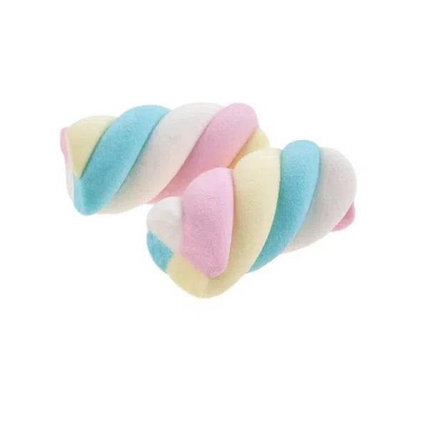 Miniatura Kit 5 Pacotes de Marshmallow Fini Torção Colorido 250g