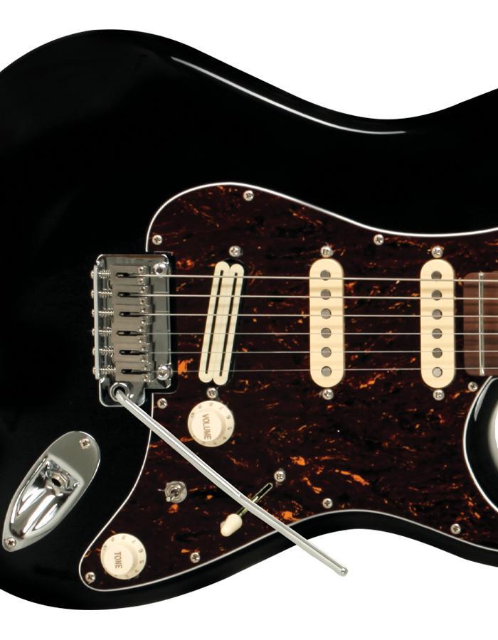 Miniatura Guitarra Tagima Modelo T-805 Stratocaster Série Brasil Bk