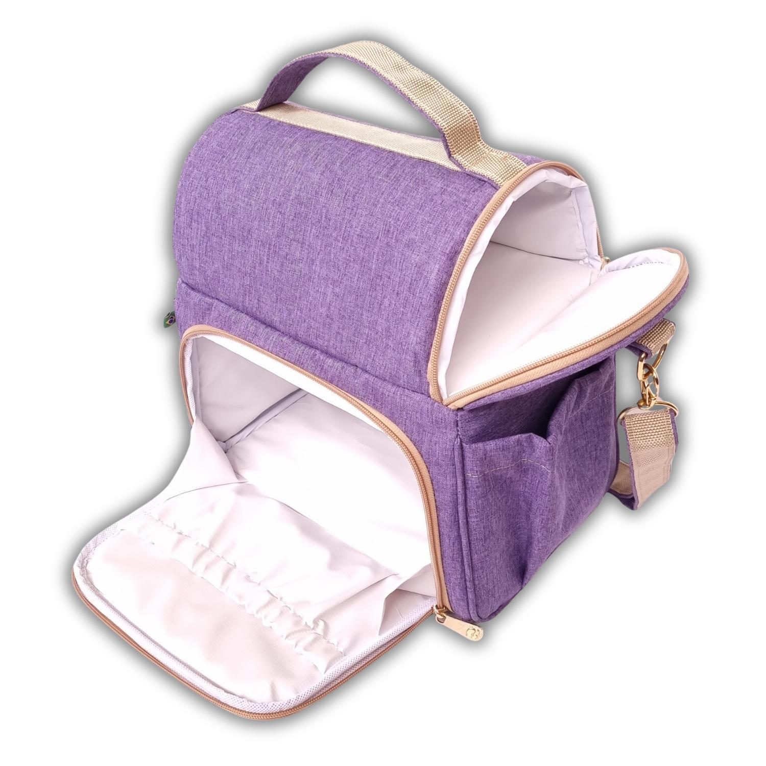 Miniatura Bolsa Térmica Grande Fitness Lanches Refeição Picnic Miellu