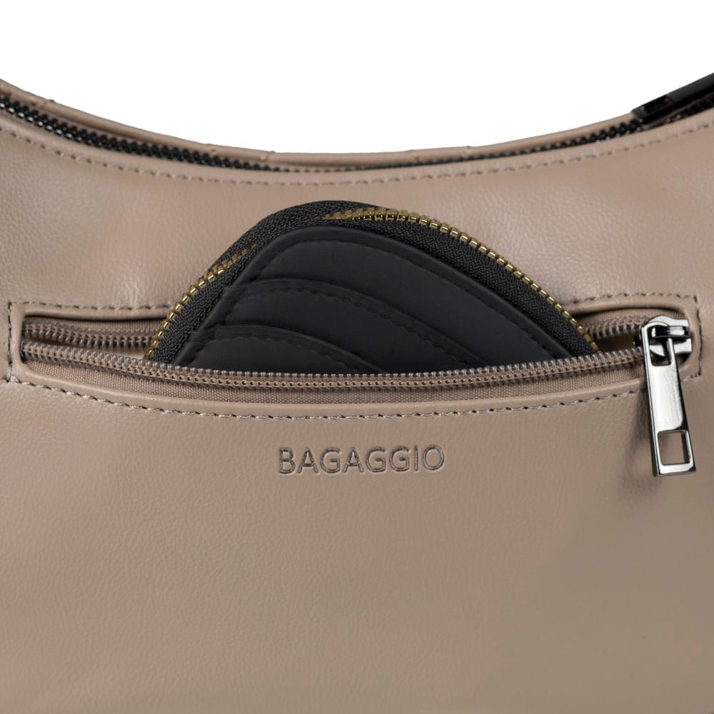 Bolsa Feminina Pequena Baguette Matelassê Fendi Cinza - P