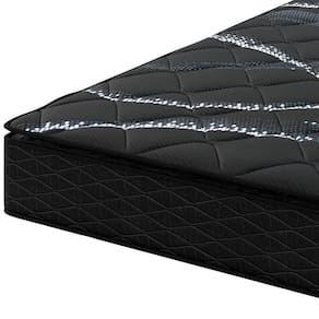 Miniatura Colchão Queen Size Umaflex New Itália Black com Molas Ensacadas, Revestimento em Jacquard e Pillow Top D26 25X158X198cm - Preto