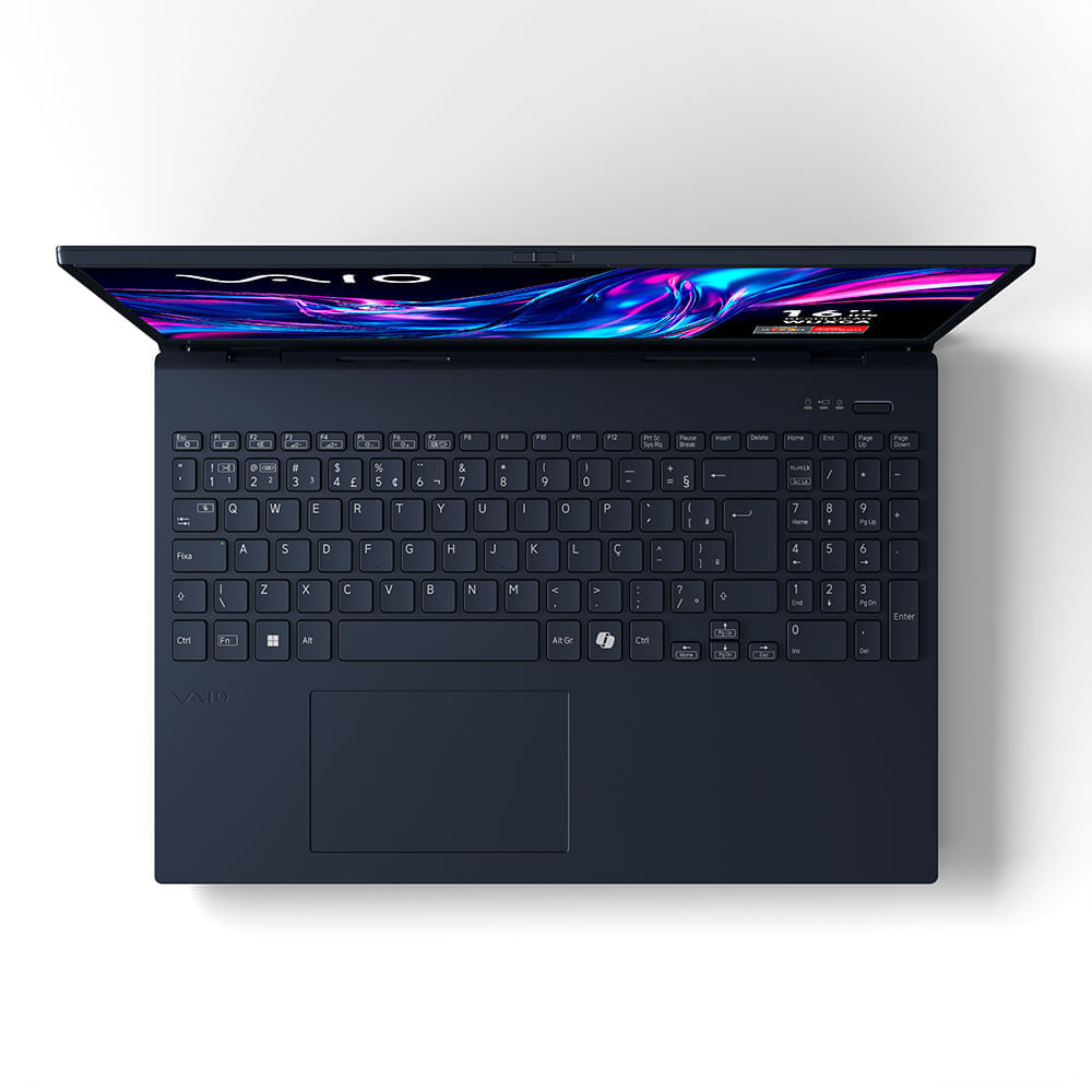 Miniatura Notebook VAIO FE16 AMD® Ryzen 7-5825U Linux 8GB RAM 256GB SSD 16" IPS WUXGA Antirreflexo - Cinza Grafite
