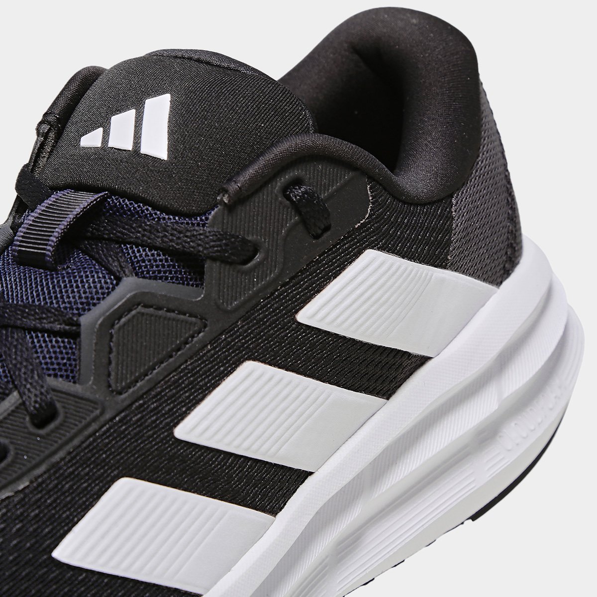 Tênis Adidas Galaxy 7 Masculino Preto+Branco - 39