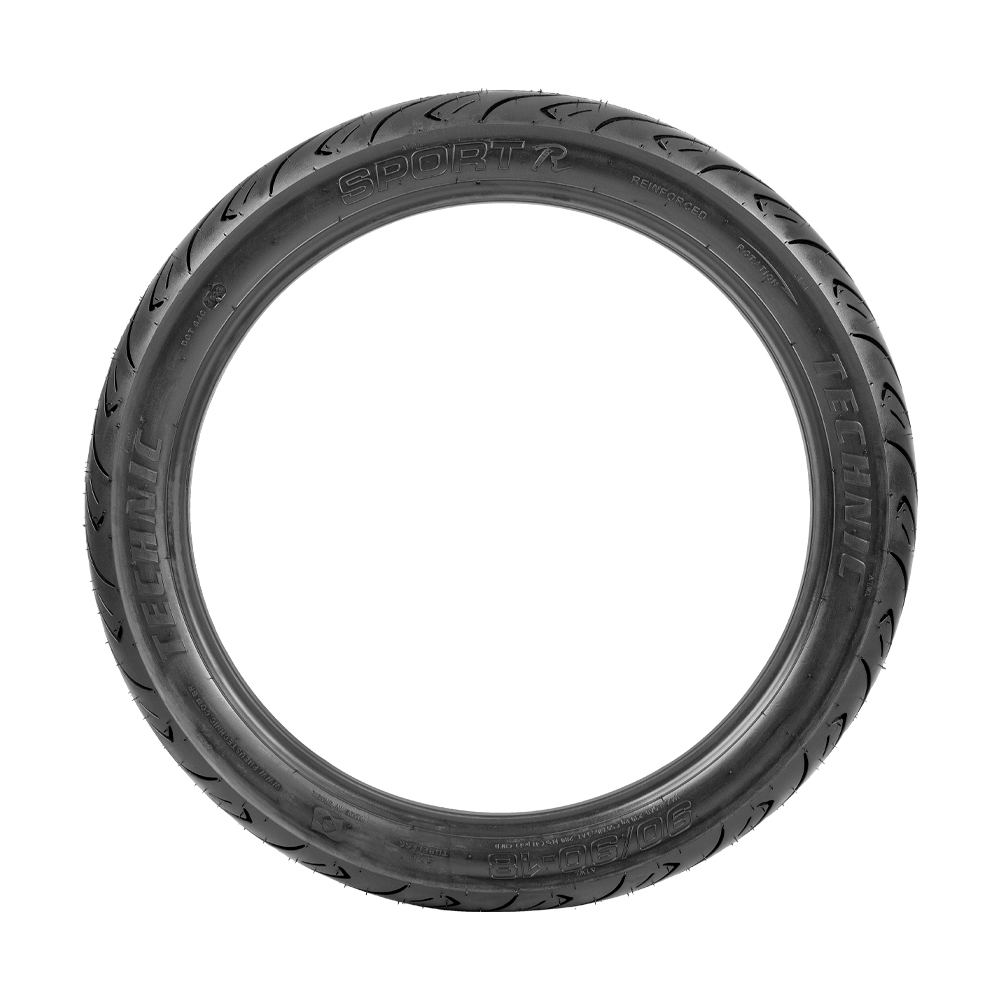 Miniatura Pneu Moto Technic Aro 18 Sport R 90/90-18 57P TT - Traseiro