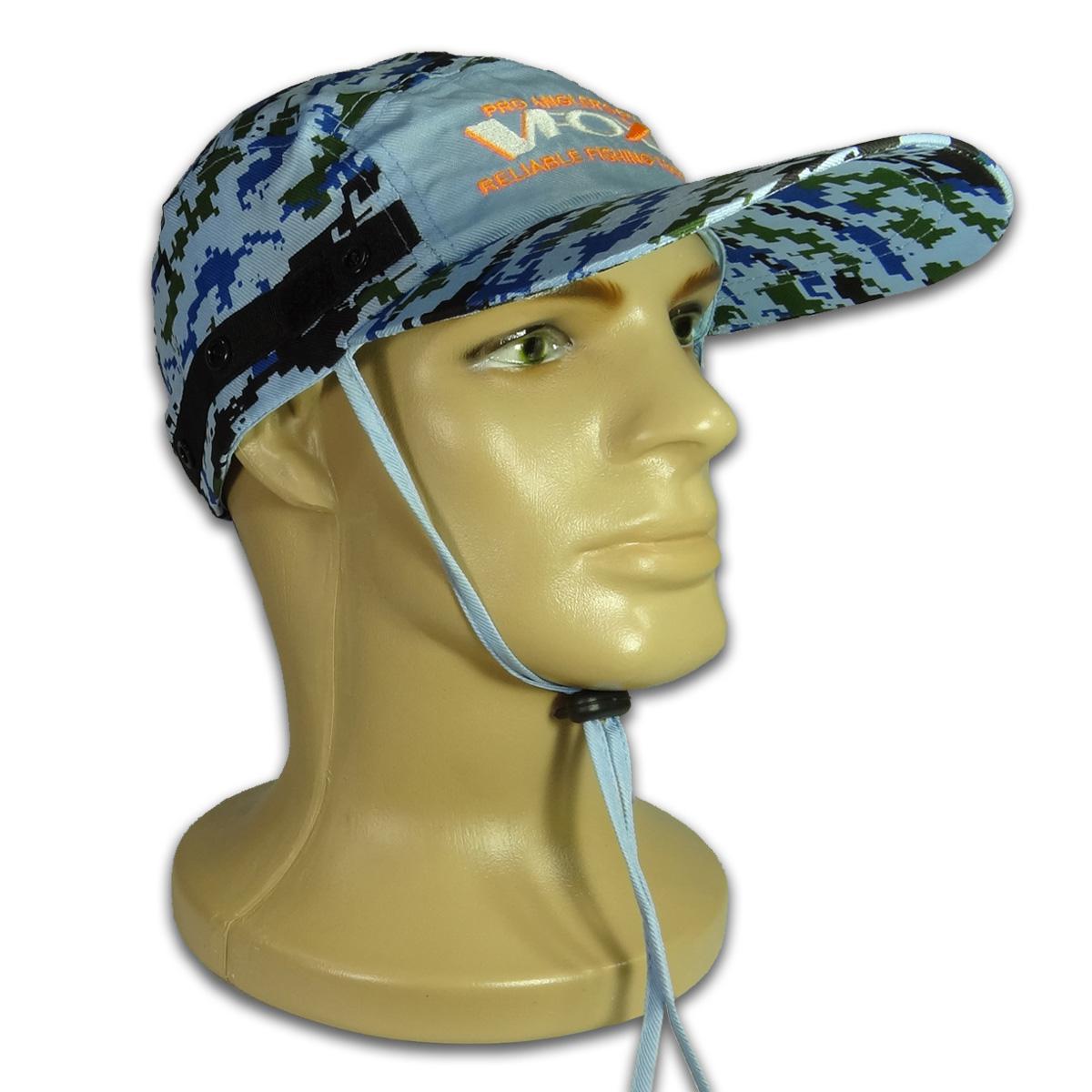 Boné Para Pescaria Proteção Lateral E Frontal V-Fox