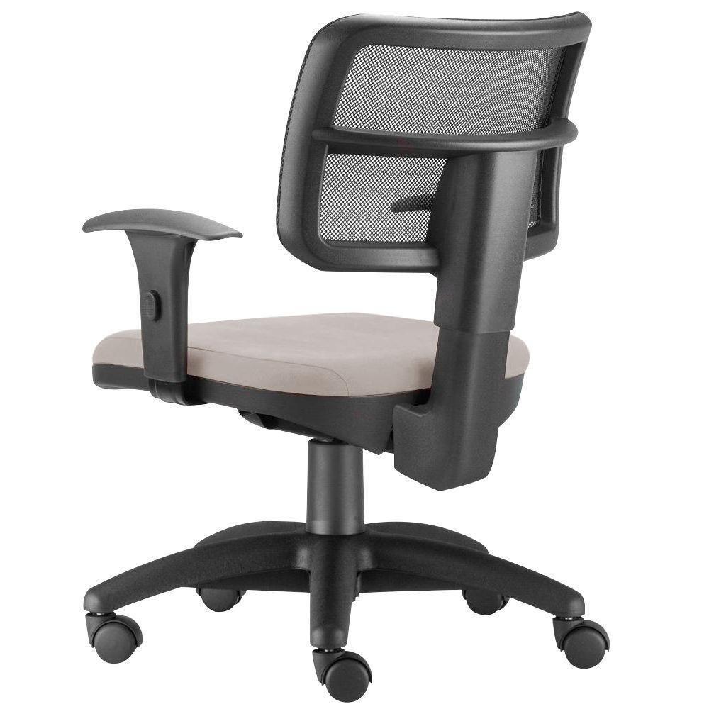 Miniatura Cadeira Giratória Zip L02 Escritório Bege