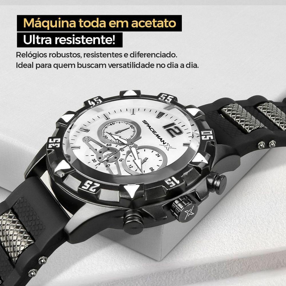 Miniatura Relogio Aço Inox Masculino + Pulseira + Oculos Sol + Cordão Qualidade Premium Social Silicone Casual