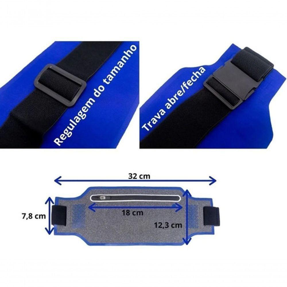 Pochete Ultra Slim Corrida Doleira Academia Porta Celular