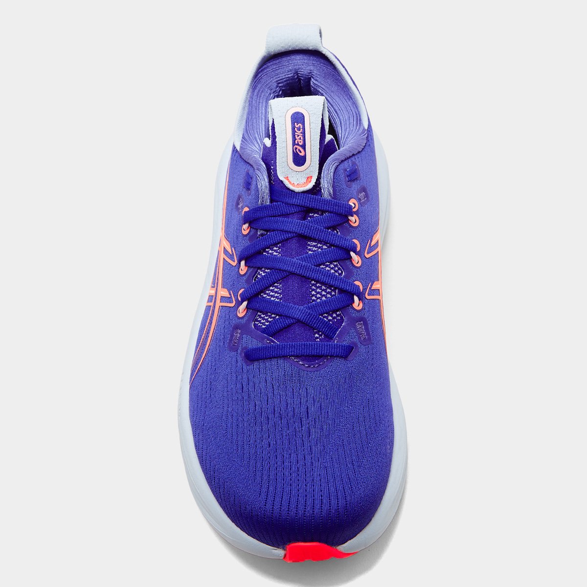 Miniatura Tênis Asics Gel-Nimbus 28 Feminino Azul+Rosa - 34