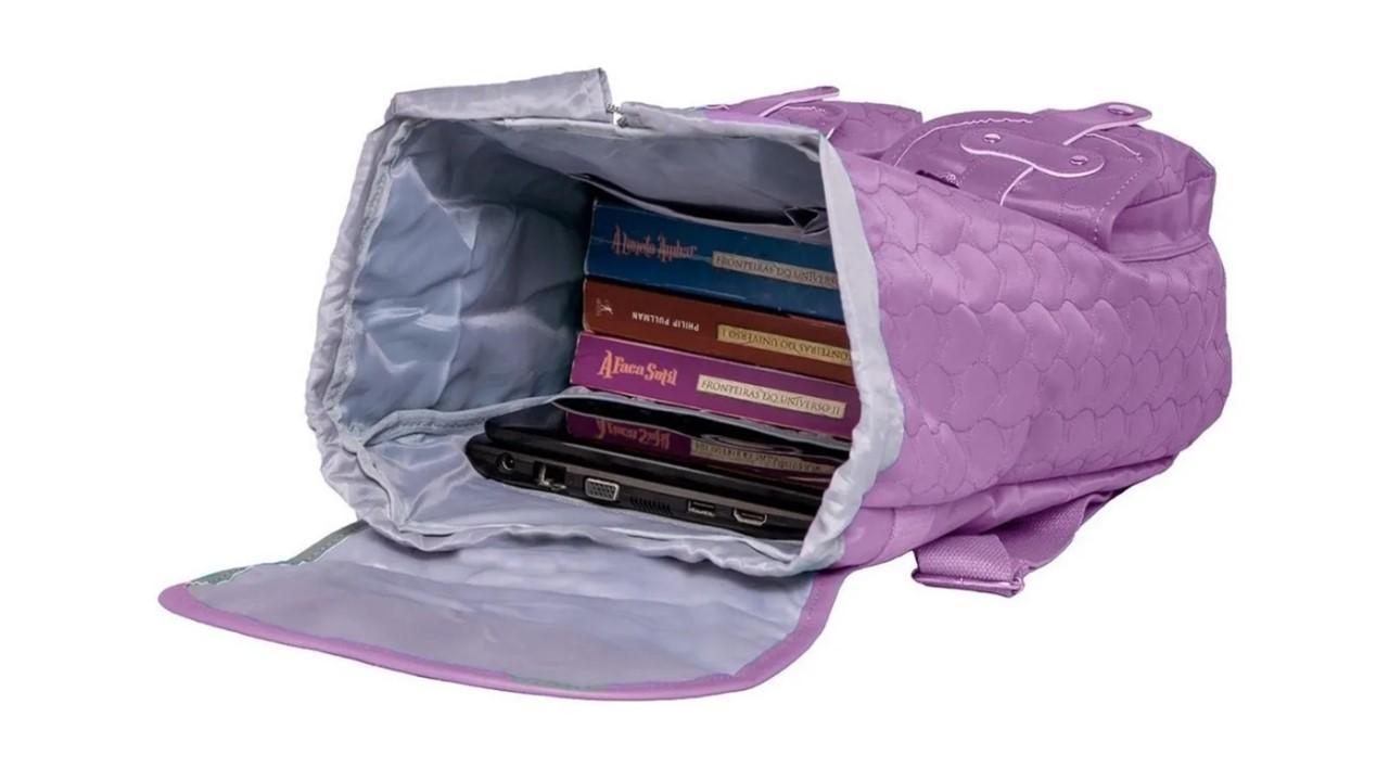 Kit 02 Mochilas Escolar De Costas Capricho Love