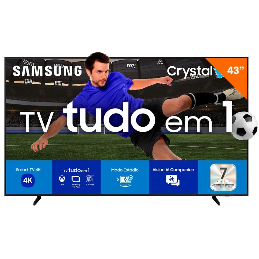 Smart TV 43 Polegadas Samsung Crystal UHD 4K - UN43U8600