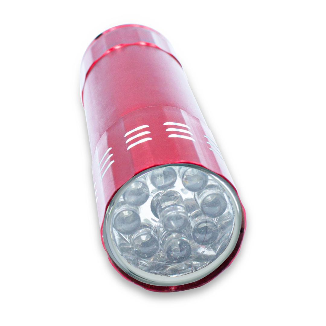 Miniatura Lanterna Luz Ultravioleta 9 Leds Uv Secagem Unhas Gel Cabine