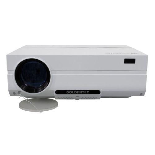 Miniatura Projetor Goldentec Gt3500 Full Hd 3500 Lumens Com 2 Hdmi