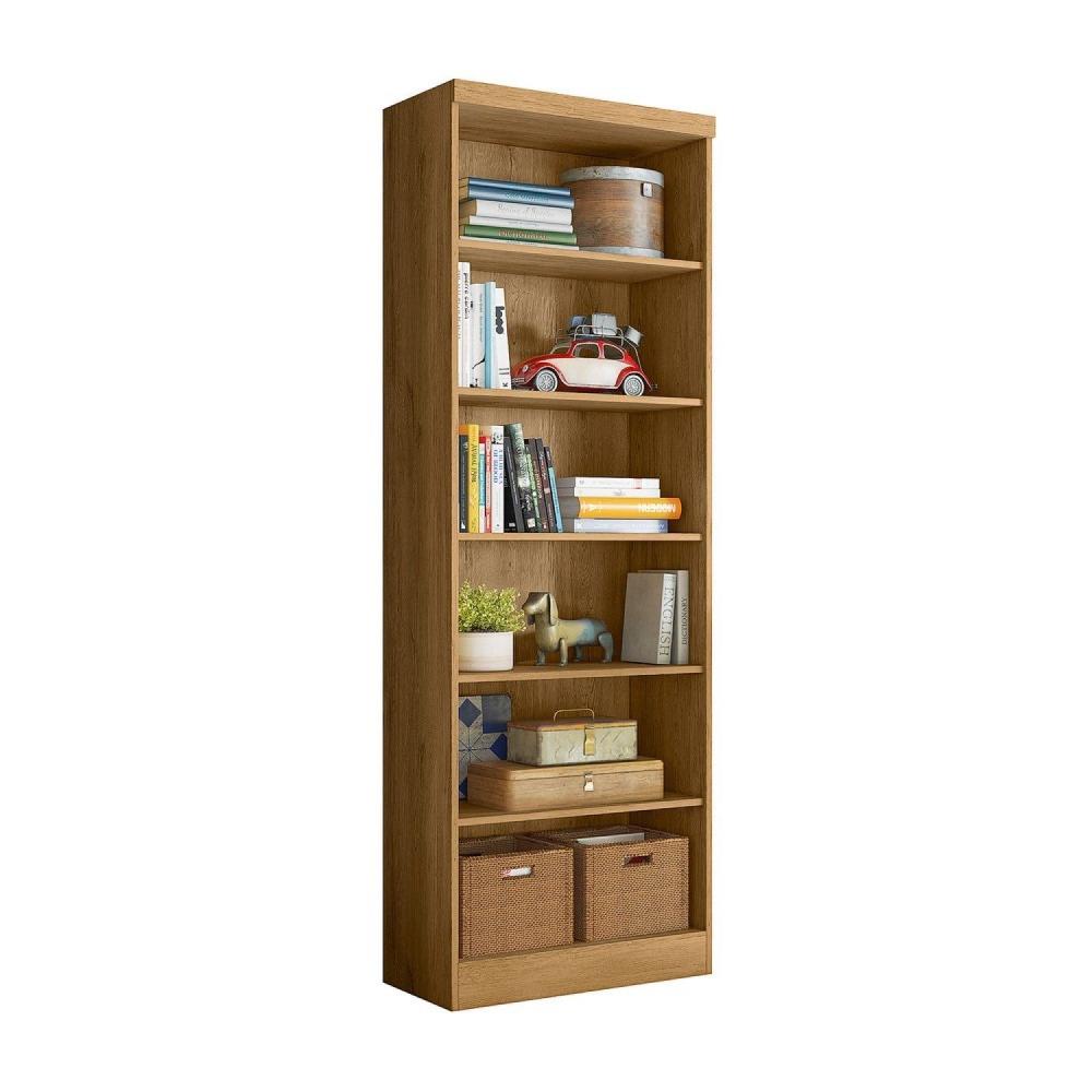 Miniatura Estante para Livros 5 Prateleiras Freijo Toq
